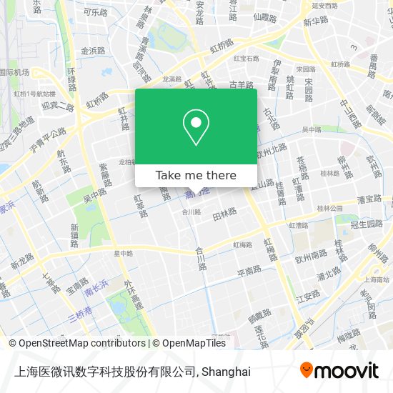 上海医微讯数字科技股份有限公司 map