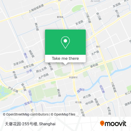 天馨花园-255号楼 map
