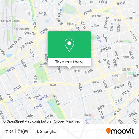 九歌上郡(西二门) map
