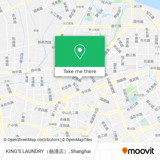 KING‘S LAUNDRY（杨浦店） map