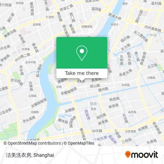 洁美洗衣房 map
