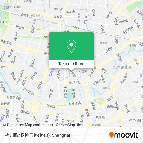 梅川路/杨柳青路(路口) map
