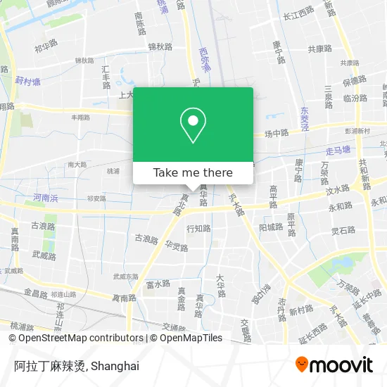 阿拉丁麻辣烫 map