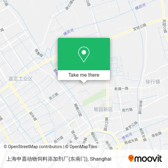 上海申嘉动物饲料添加剂厂(东南门) map