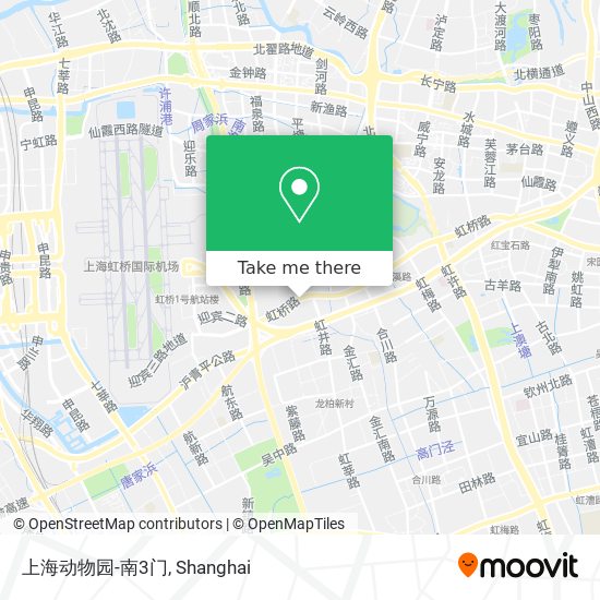 上海动物园-南3门 map