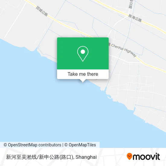 新河至吴淞线/新申公路(路口) map