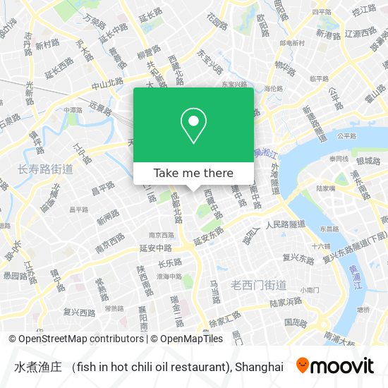 水煮渔庄 （fish in hot chili oil restaurant) map