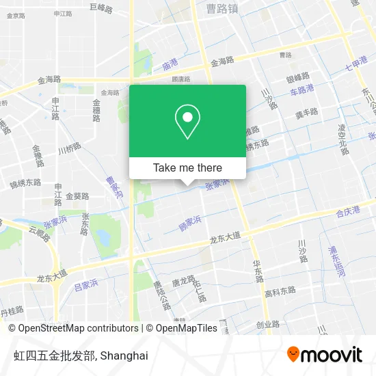 虹四五金批发部 map