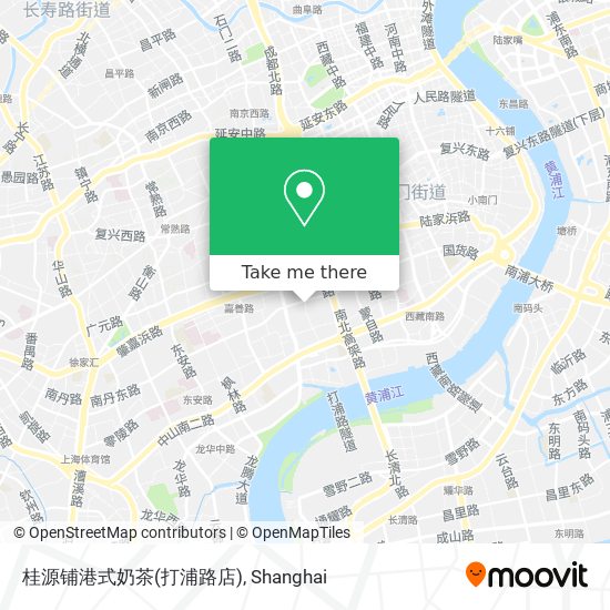 桂源铺港式奶茶(打浦路店) map