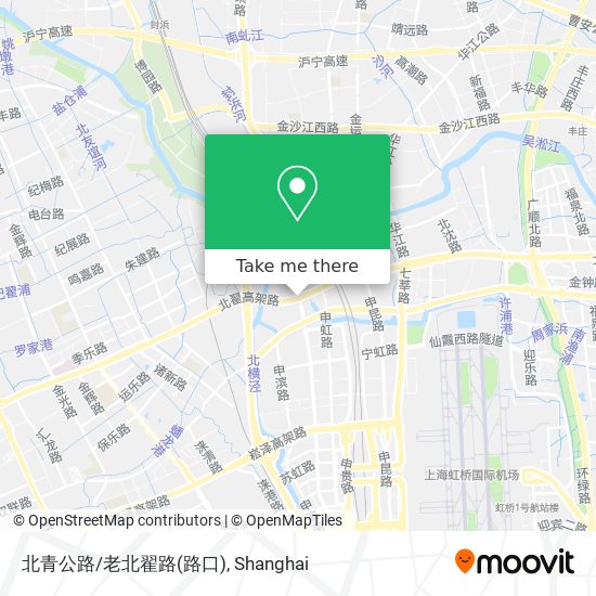 北青公路/老北翟路(路口) map