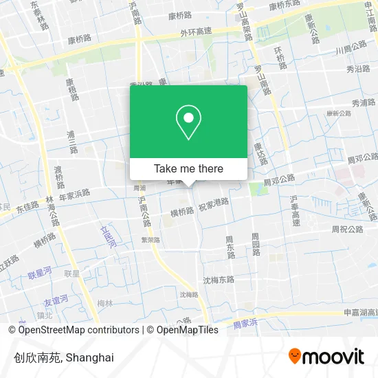 创欣南苑 map