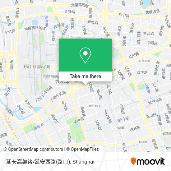 延安高架路/延安西路(路口) map