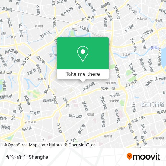 华侨留学 map