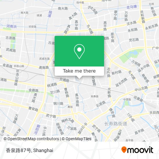 香泉路87号 map