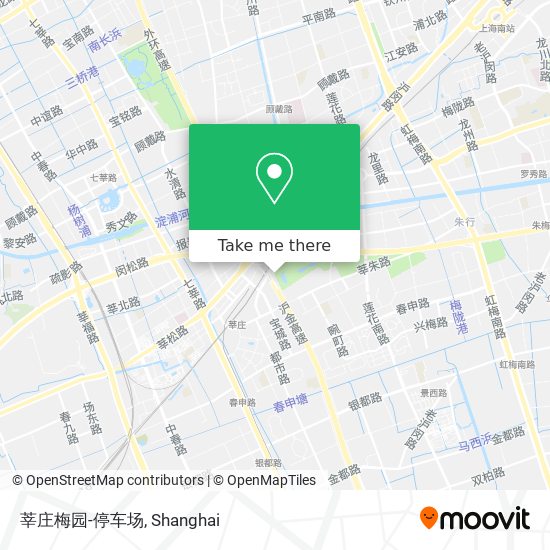莘庄梅园-停车场 map