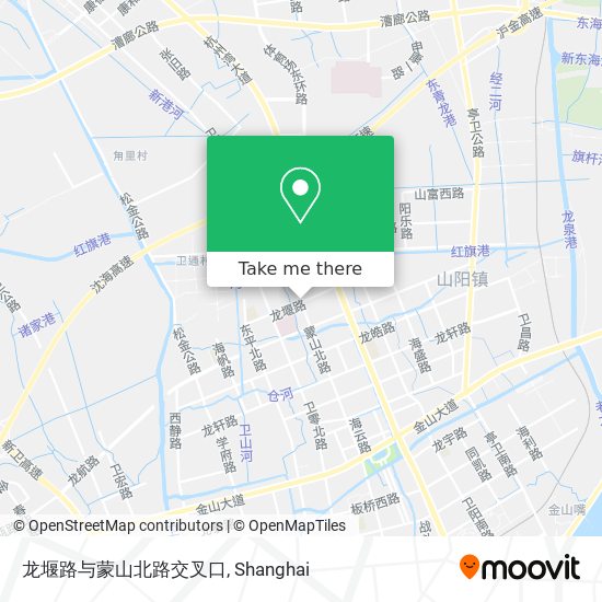 龙堰路与蒙山北路交叉口 map