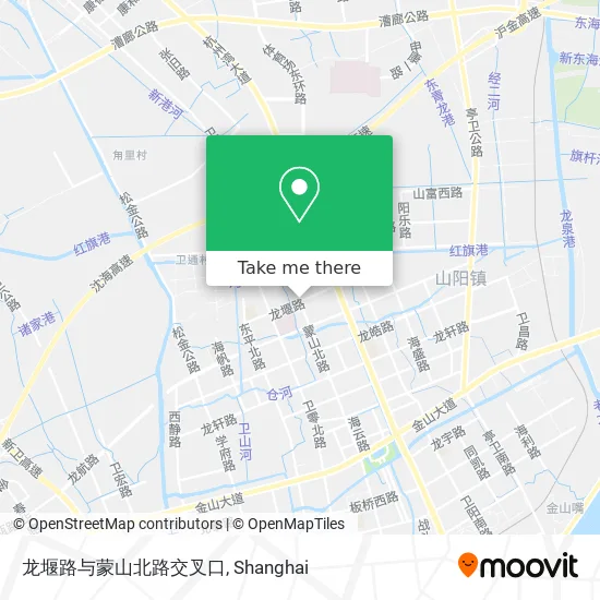 龙堰路与蒙山北路交叉口 map
