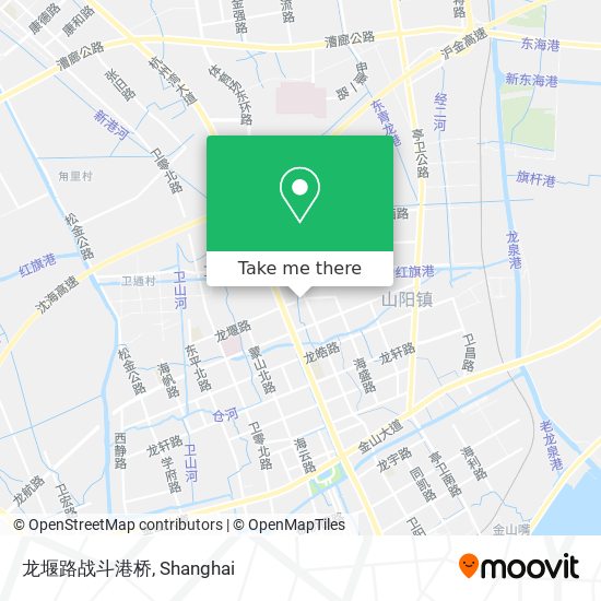 龙堰路战斗港桥 map