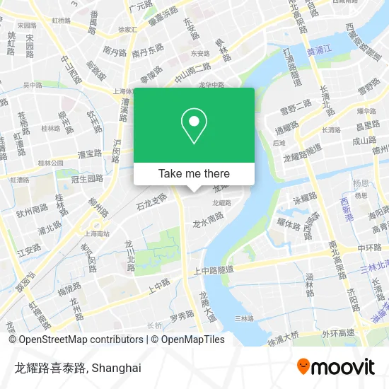 龙耀路喜泰路 map