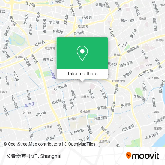 长春新苑-北门 map
