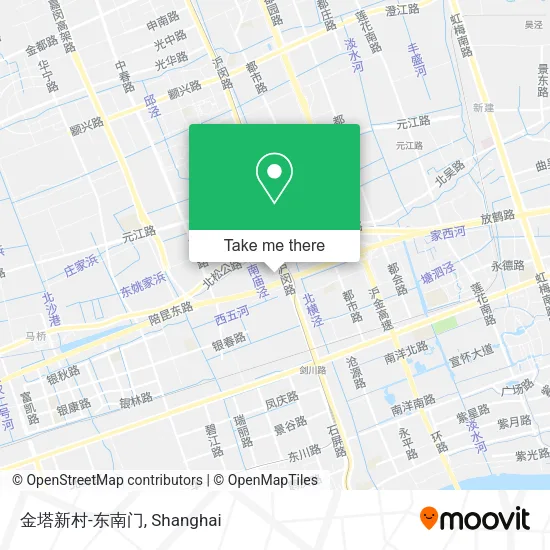 金塔新村-东南门 map
