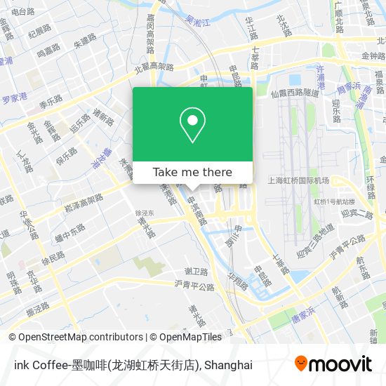 ink Coffee-墨咖啡(龙湖虹桥天街店) map