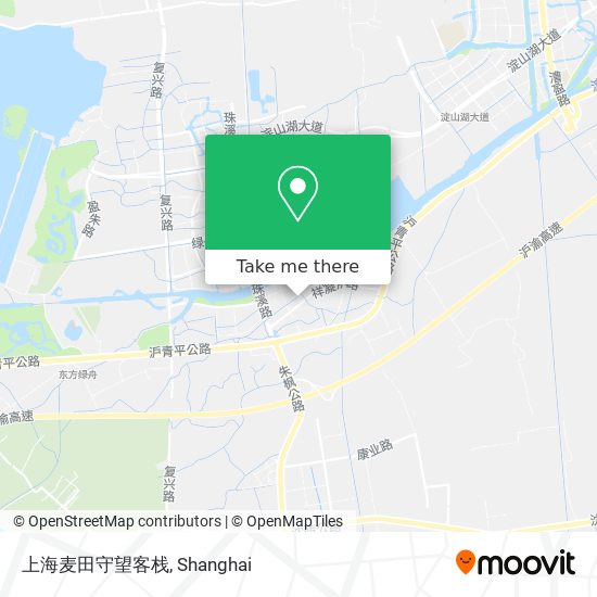 上海麦田守望客栈 map