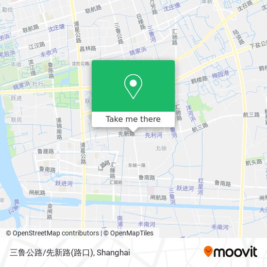 三鲁公路/先新路(路口) map