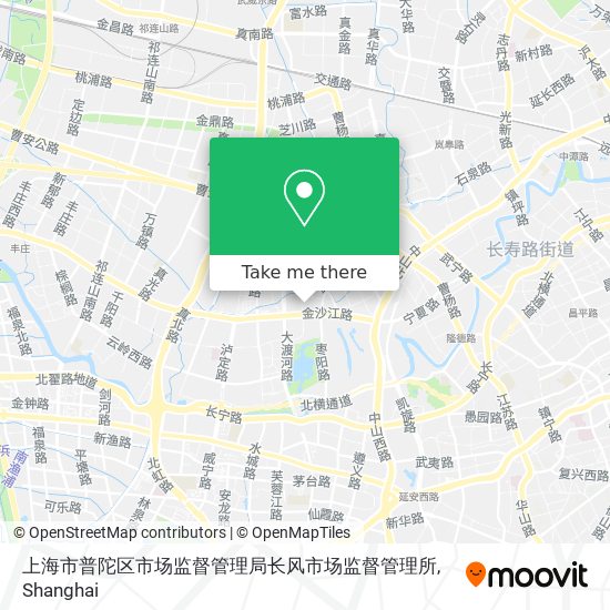 上海市普陀区市场监督管理局长风市场监督管理所 map