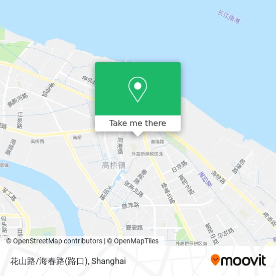 花山路/海春路(路口) map