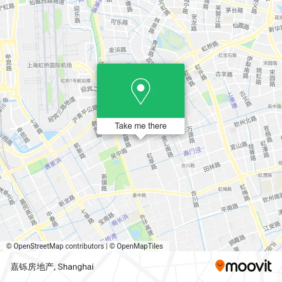 嘉铄房地产 map