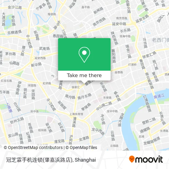 冠芝霖手机连锁(肇嘉浜路店) map