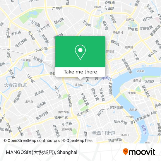 MANGOSIX(大悦城店) map