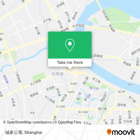城家公寓 map