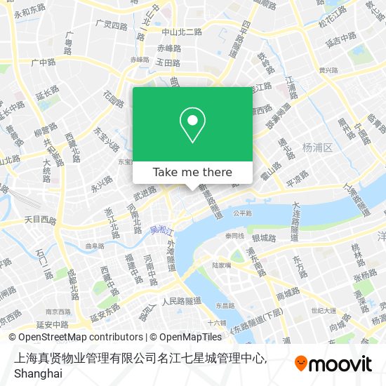 上海真贤物业管理有限公司名江七星城管理中心 map