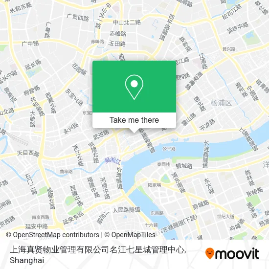 上海真贤物业管理有限公司名江七星城管理中心 map