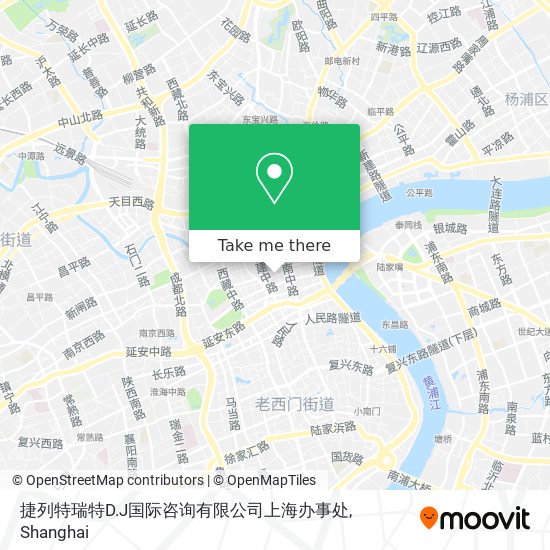 捷列特瑞特D.J国际咨询有限公司上海办事处 map