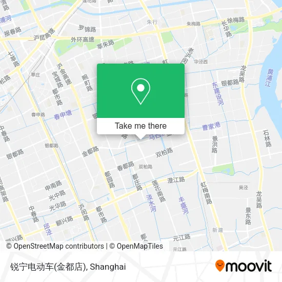 锐宁电动车(金都店) map
