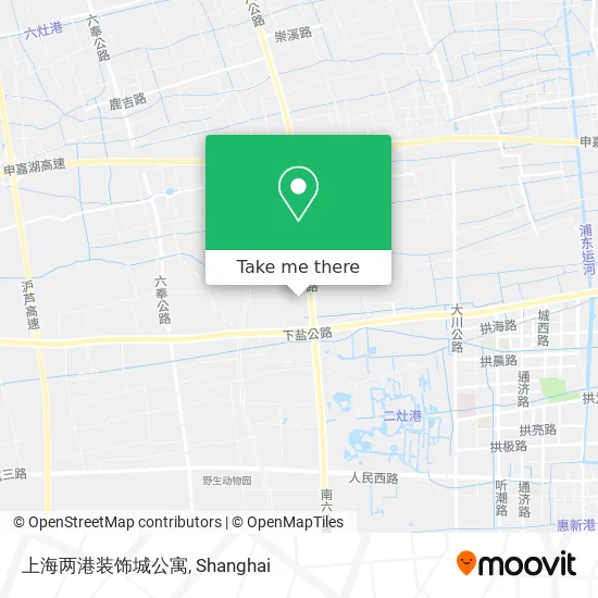 上海两港装饰城公寓 map