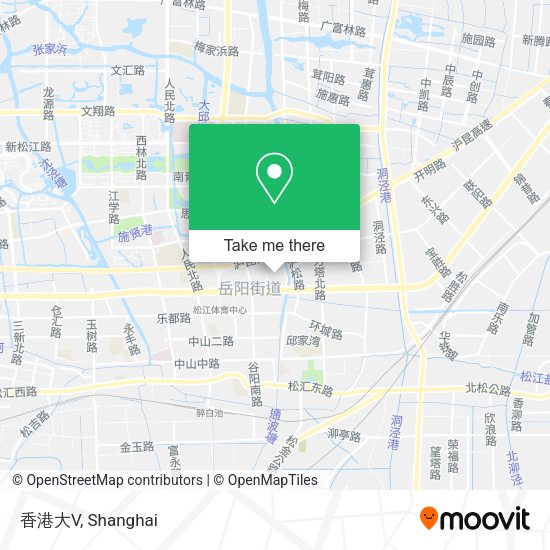 香港大V map
