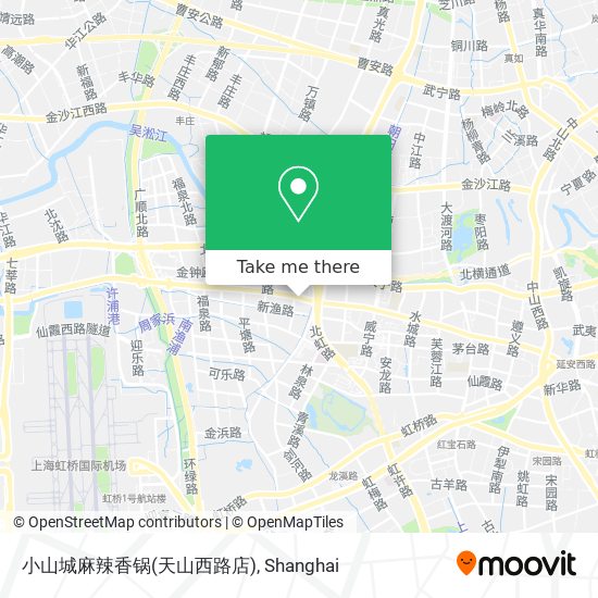 小山城麻辣香锅(天山西路店) map