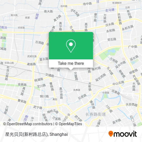 星光贝贝(新村路总店) map