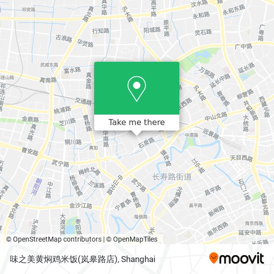味之美黄焖鸡米饭(岚皋路店) map