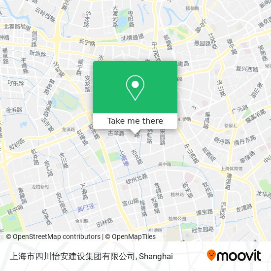 上海市四川怡安建设集团有限公司 map