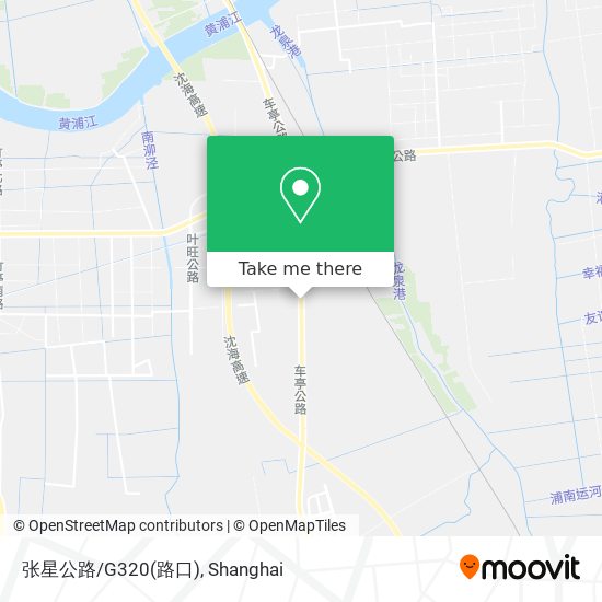 张星公路/G320(路口) map