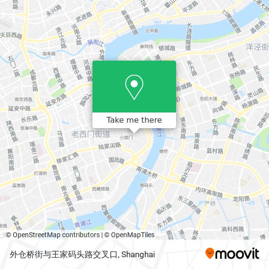 外仓桥街与王家码头路交叉口 map