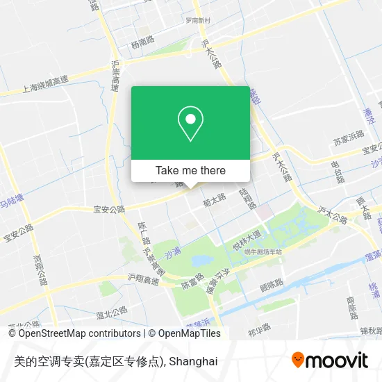 美的空调专卖(嘉定区专修点) map
