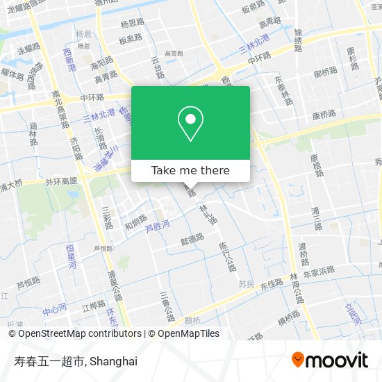 寿春五一超市 map