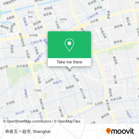 寿春五一超市 map