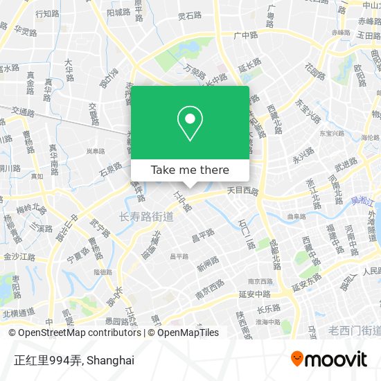 正红里994弄 map